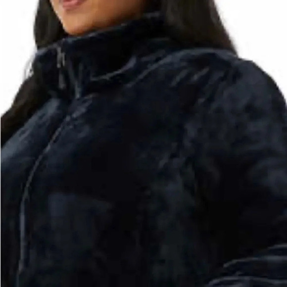 32 Degrees Ladies' Plush Jacket🎁 Large Blue - Picture 7 of 11